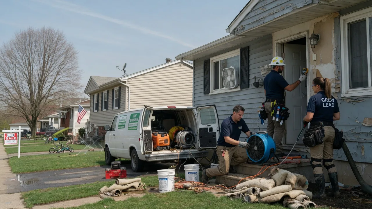 Flood Cleanup in Jeffersonville, VT near me